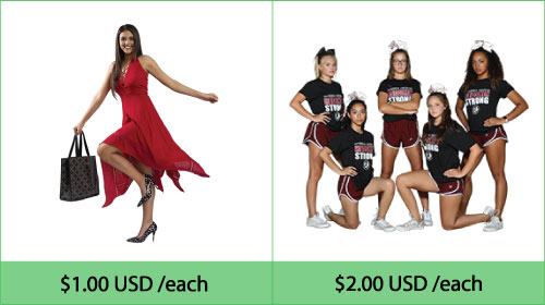 portrait editing service-price estimation